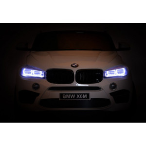 Kahekohaline BMW X6M Valge Elektrilised autod