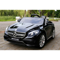 Mercedes S63 AMG Must lakitud ELEKTRILISED AUTOD